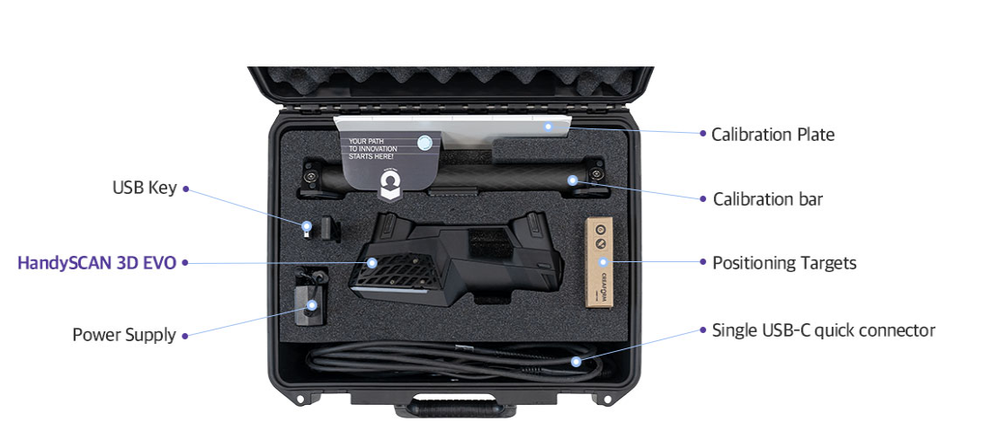 Máy scan 3D laser độ chính xác cao HandySCAN EVO Series Faro Creaform